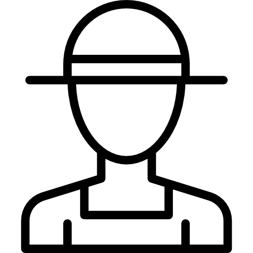 granjero icono gratis