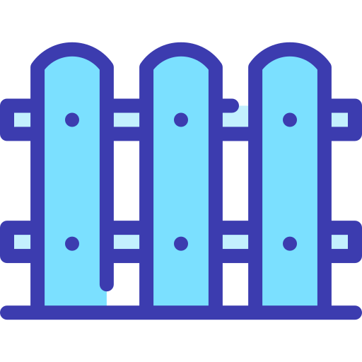 Fence Generic Blue icon