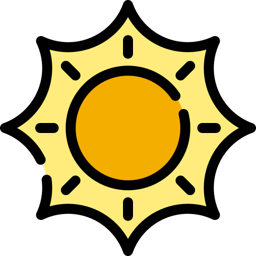Sun free icon