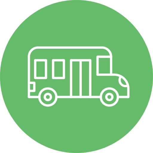 학교 버스 무료 아이콘