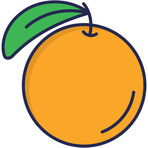 Orange Generic Outline Color icon