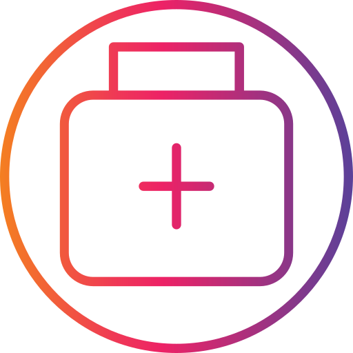 kit de primeros auxilios icono gratis