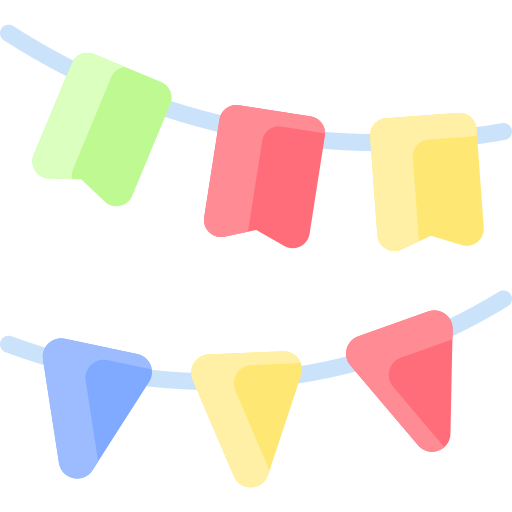 guirnalda icono gratis