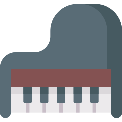 piano de cola icono gratis