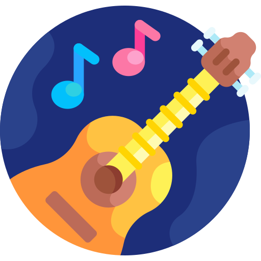 guitarra icono gratis