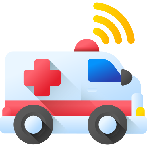 ambulância grátis ícone ambulância grátis ícone