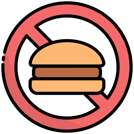 No food Generic Outline Color icon