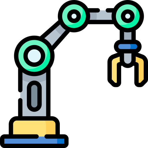 brazo robotico icono gratis