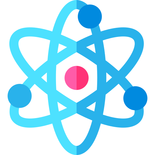 Atom Basic Straight Flat icon