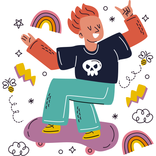 patineur gratuit sticker patineur gratuit sticker
