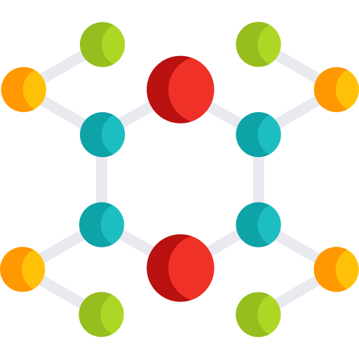 molécula icono gratis