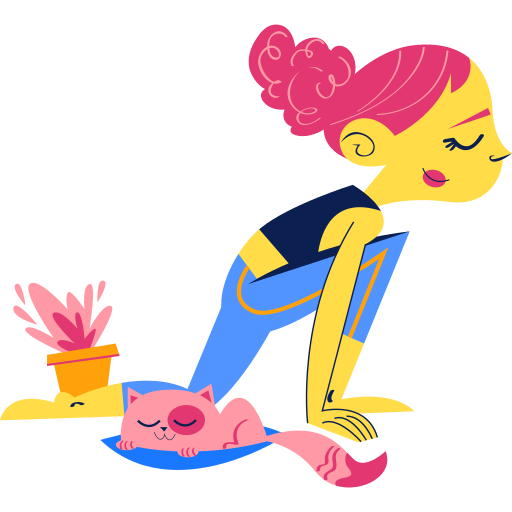 yoga gratis sticker