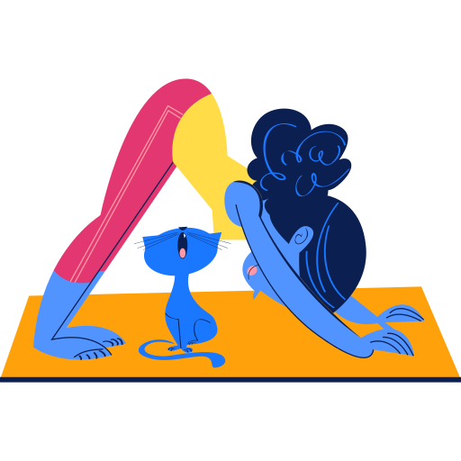 yoga gratis sticker