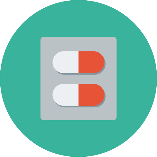 Pills Generic Circular icon