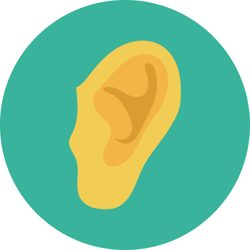 oreille Icône gratuit oreille Icône gratuit
