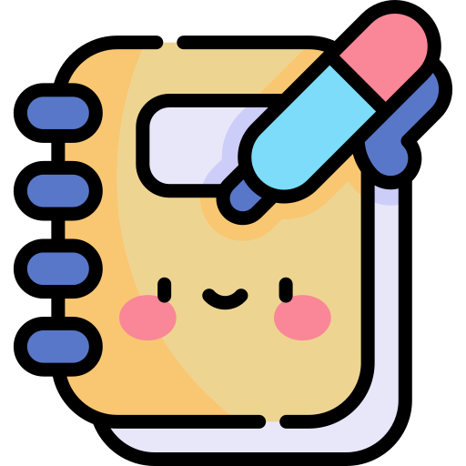 Journaling - free icon