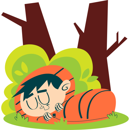 Camping free sticker Camping free sticker