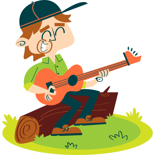 Playing music free sticker Playing music free sticker