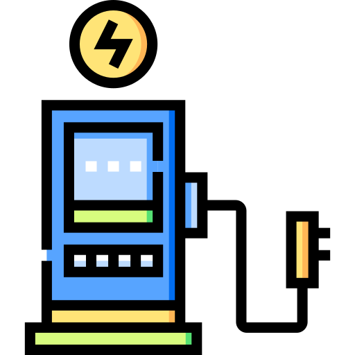 estación eléctrica icono gratis