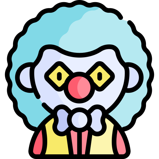 payaso icono gratis