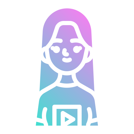 youtubeur Icône gratuit youtubeur Icône gratuit