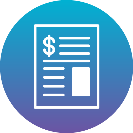 reporte de negocios icono gratis