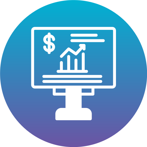 reporte de negocios icono gratis