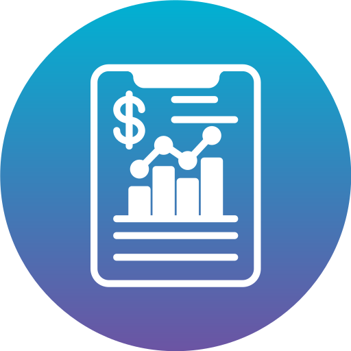 Business report Generic Flat Gradient icon