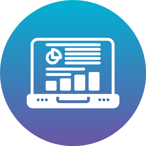 Business report Generic Flat Gradient icon