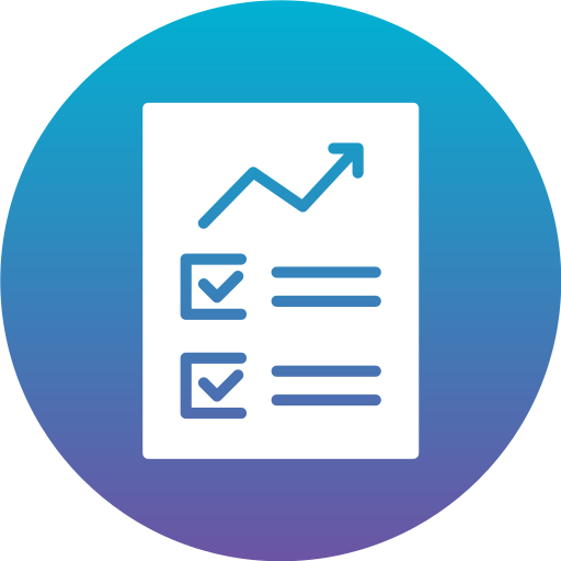 Business report Generic Flat Gradient icon