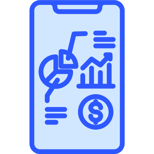 reporte de negocios icono gratis