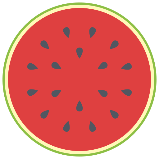 Watermelon Generic Flat icon