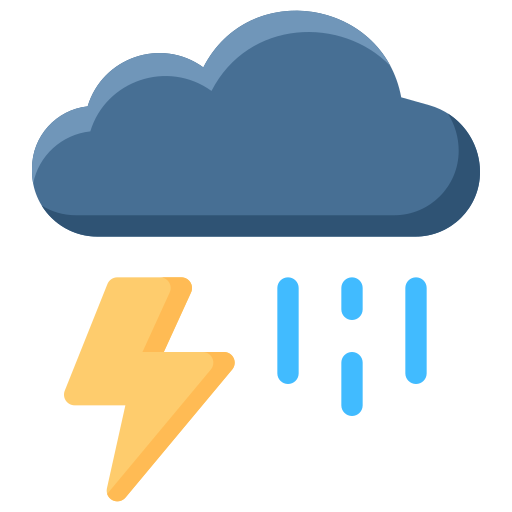 Thunder Generic Flat icon