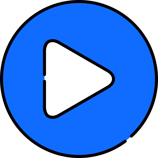 Play button free icon Play button free icon