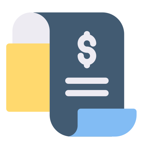 Invoice Generic Flat icon