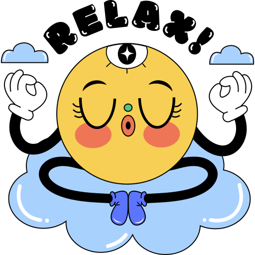 relaxer gratuit sticker relaxer gratuit sticker