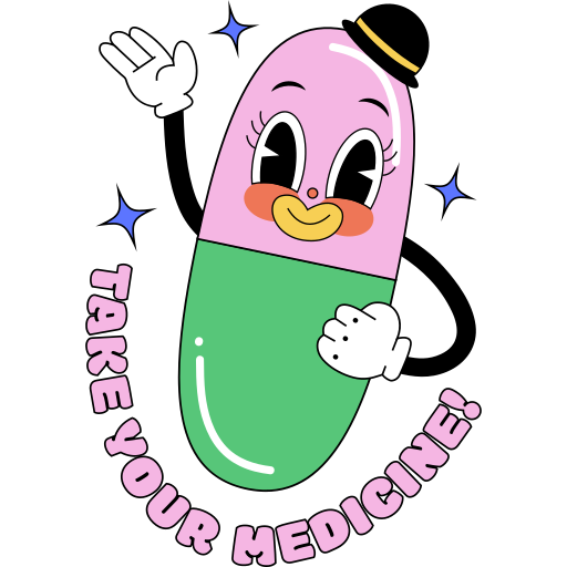 medicamento gratis sticker