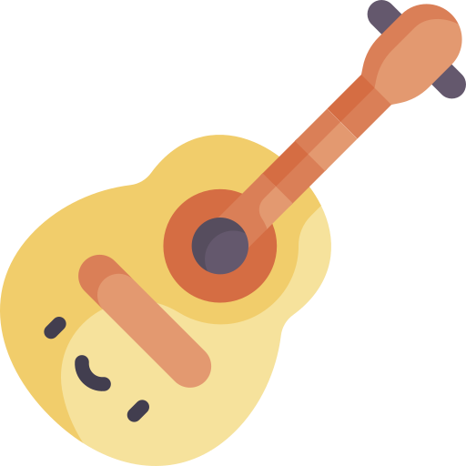 guitarra acustica icono gratis