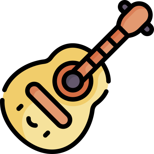 guitarra acustica icono gratis