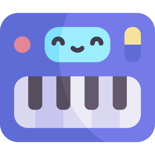 piano electrico icono gratis