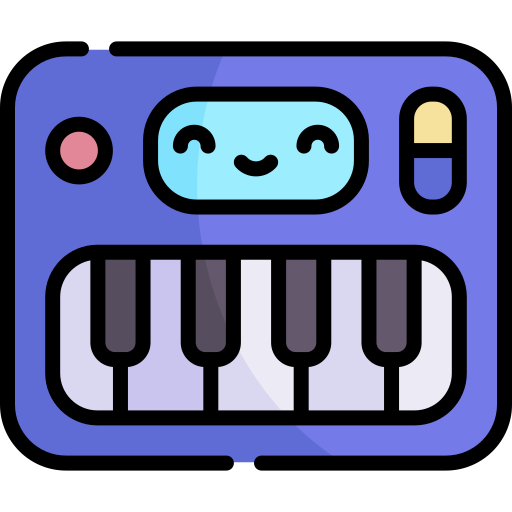 piano electrico icono gratis