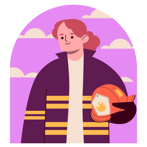Firefighter free sticker Firefighter free sticker