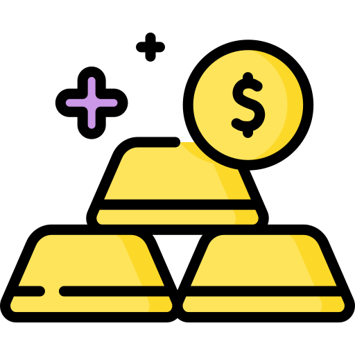 Gold Ingots - Free business and finance icons