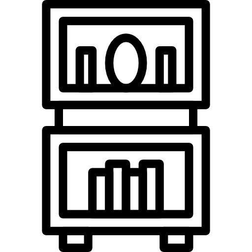 Книжная полка бесплатно иконка