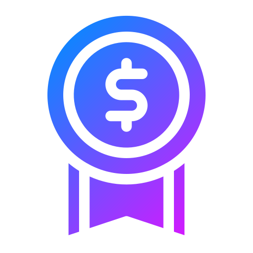 Dollar Generic Flat Gradient icon