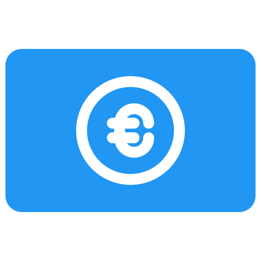 euro icono gratis