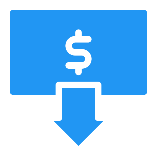 pérdida icono gratis