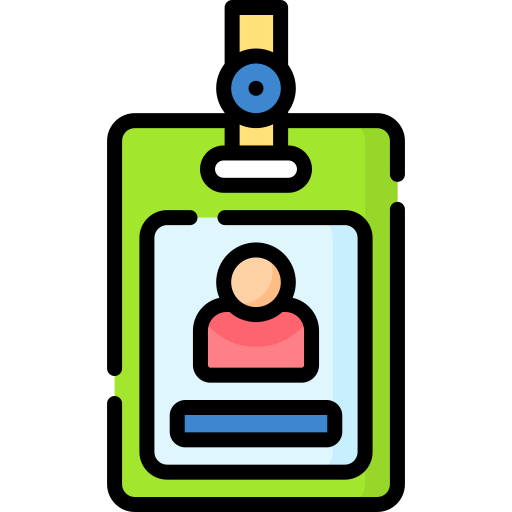 Удостоверение личности бесплатно иконка