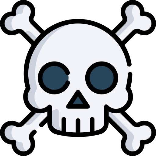 Skull free icon Skull free icon