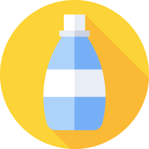 Detergent Flat Circular Flat icon